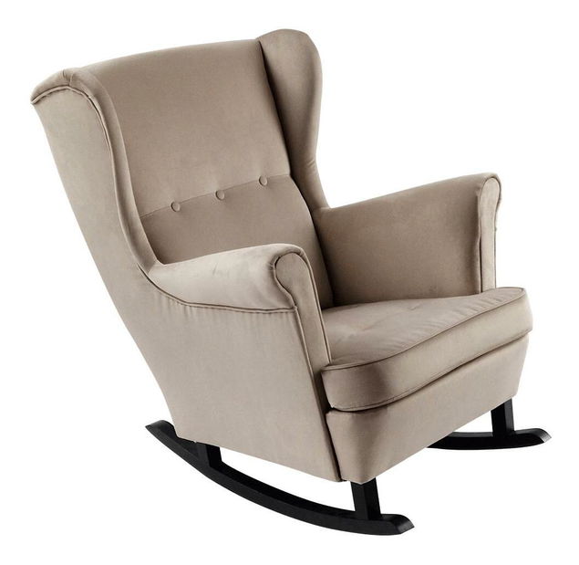 Füles hintafotel Trasmitirle (bézs + fekete) 