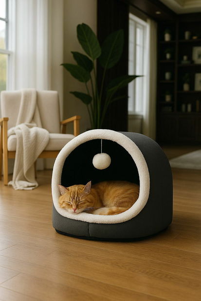 Peliešok pre mačky Alasia (antracit)