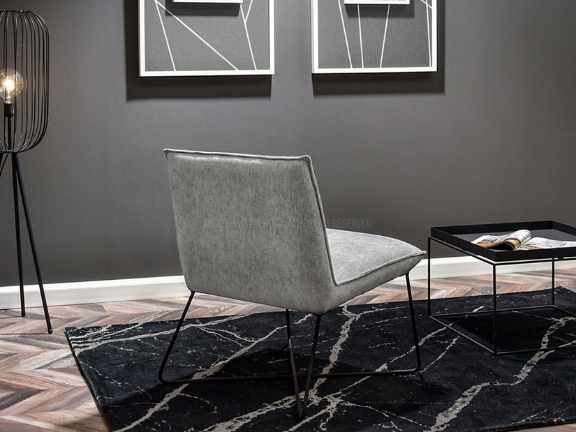 Fotoliu relax Pakorabanas (gri + negru)