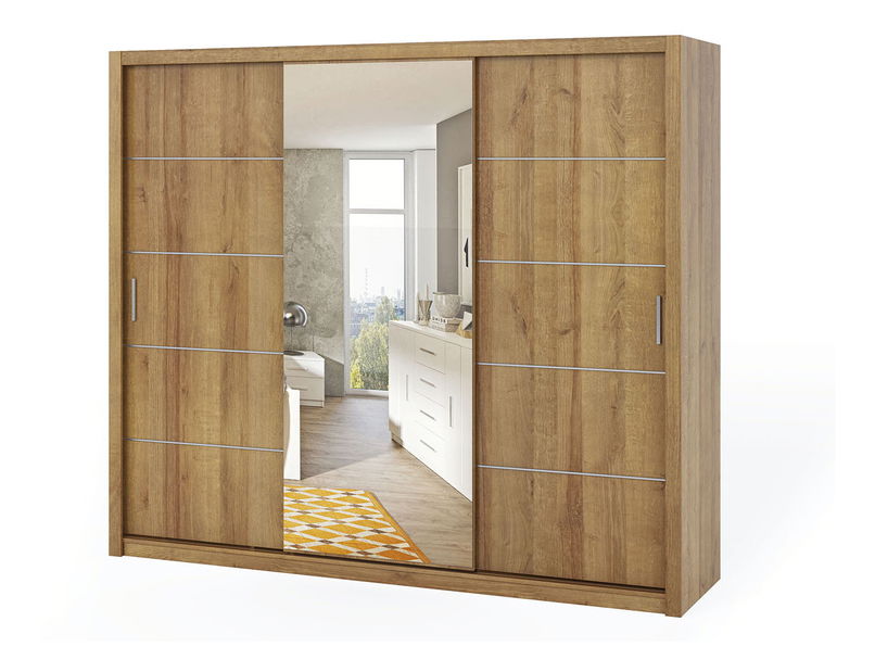 Ormar za garderobu Bonaparte SZ250 (hrast zlatni)