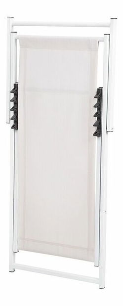 Șezlong pentru grădină Loci (alb crem)