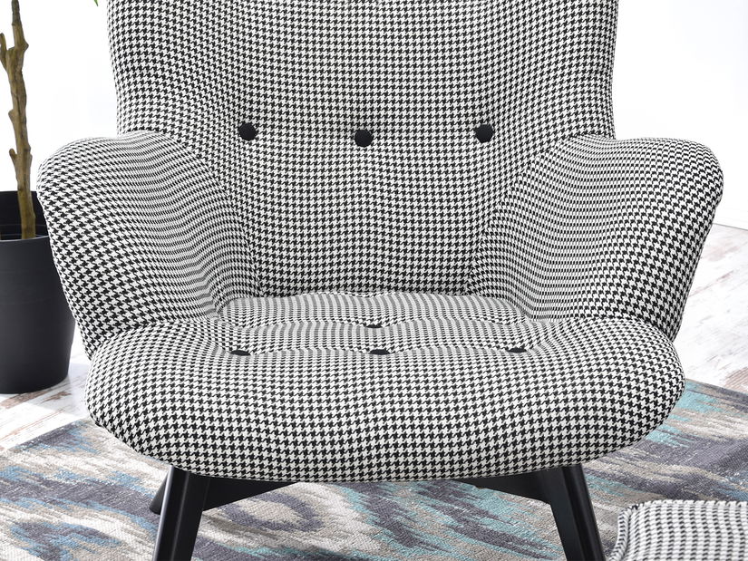 Fotoliu relax Florentino (negru)