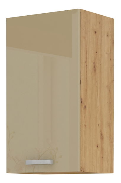 Gornji kuhinjski ormarić- Arryn 40 G-72 1F (Hrast artisan + Sjaj cappucino)