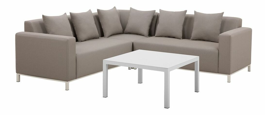 Sarok kerti kanapé Borjo (bézs)