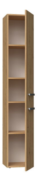 Dulap de baie Neltossa 10 (stejar artisan)