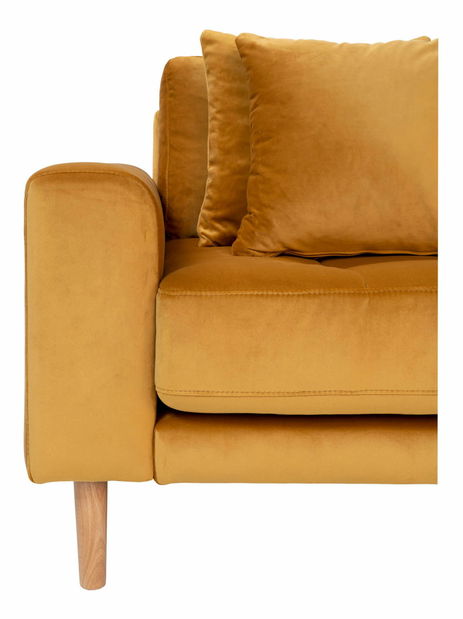 Rohová sedacia súprava (P) Lvaveriaora (horčicová)