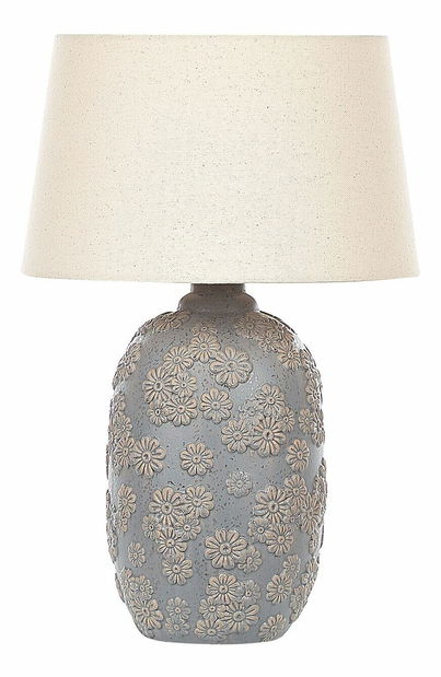 Stolná lampa Fintan (sivá)