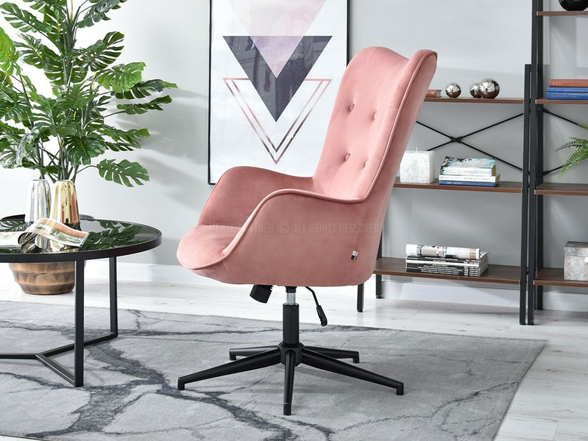 Fotel Truni (fekete)