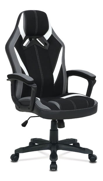 Irodai/gamer fotel Ybara-Y326-GREY (fekete + szürke)