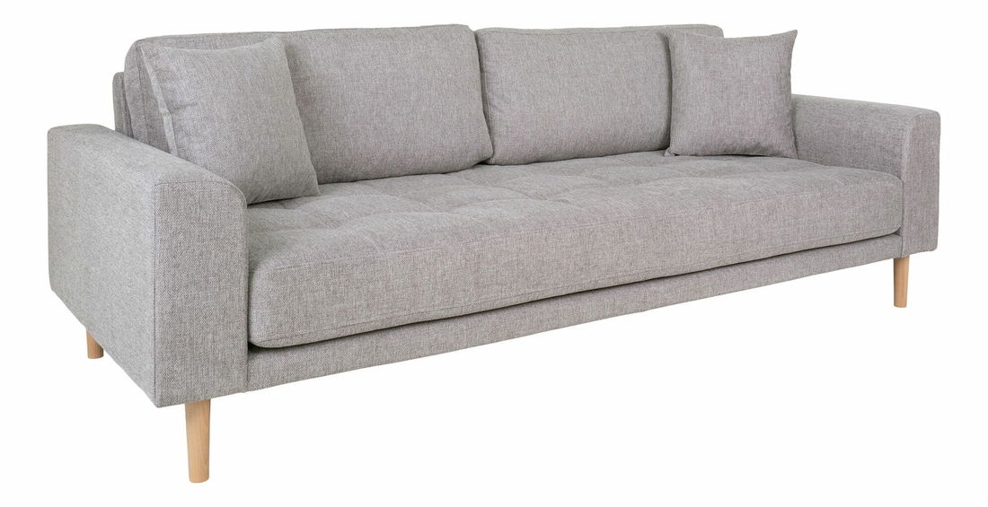 Pohovka trojsedačka Lvaveriaora 3 (svetlosivá)