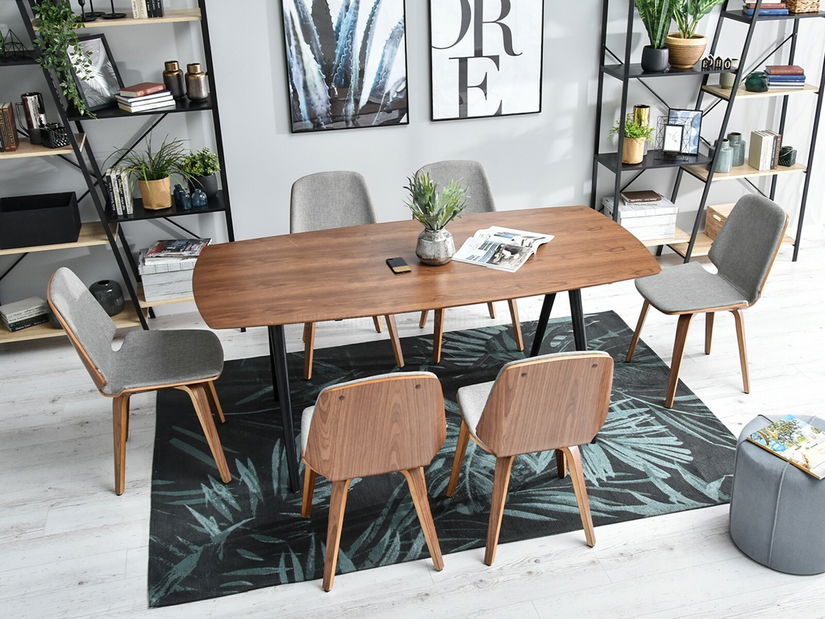 Szék Vincez (szürke + dió)