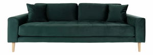 Pohovka trojsedačka Lvaveriaora 3 (zelená)