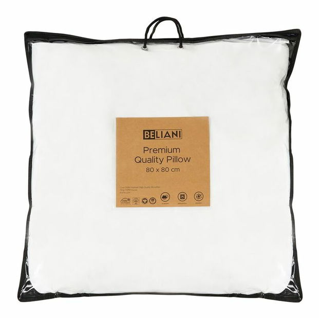 Set 2 buc. pernă 80x80 cm MOJAVE (alb)