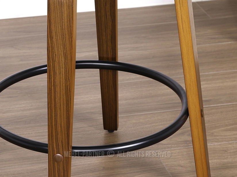 Scaun bar Rolenzono H65 (negru)