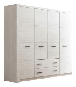 Šatníková skriňa Inneas (jaseň biely)