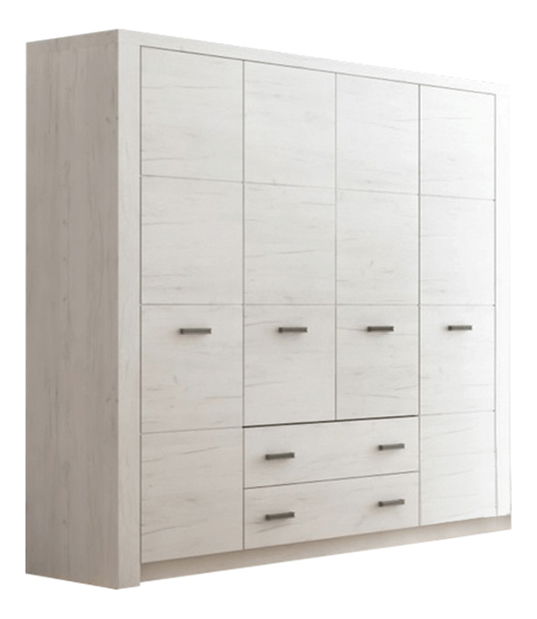 Ormar za garderobu Inneas (jasen bijeli) 