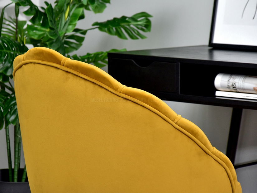 Scaun de birou Leezare (auriu)