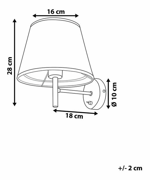 Függő lámpa Comal (szürke)