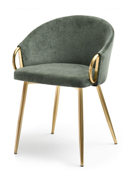 Scaun Carma K (verde + auriu)