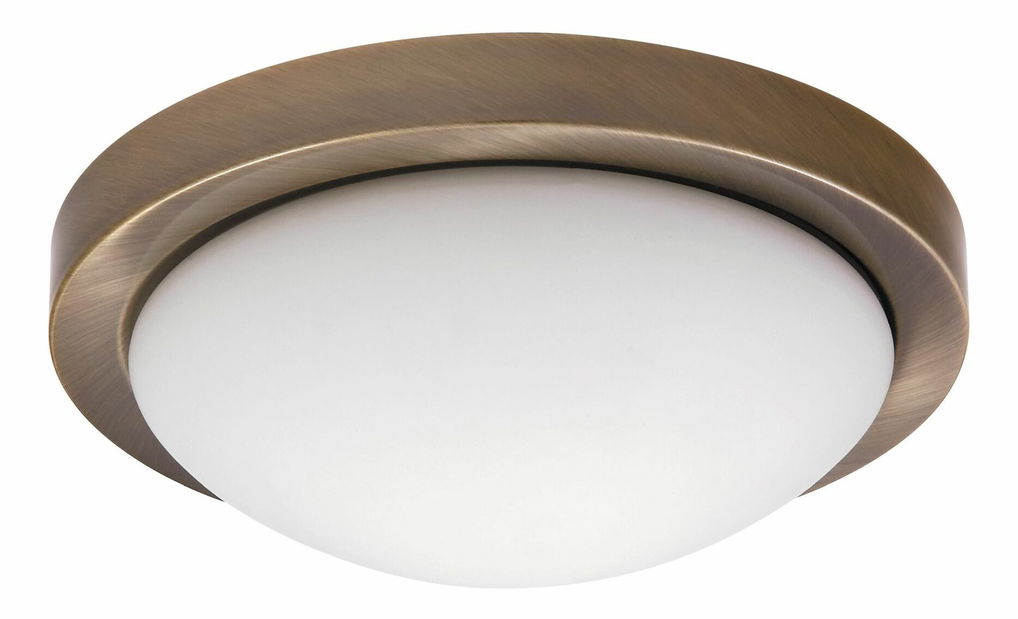 Mennyezeti lámpa Disky 3563 (bronz + opálüveg)