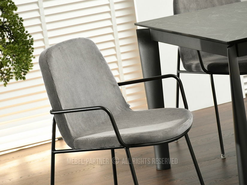 Szék Ulrika (szürke + fekete)