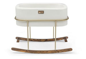 Kolíska Kapato 2 (biela + zlatá) 