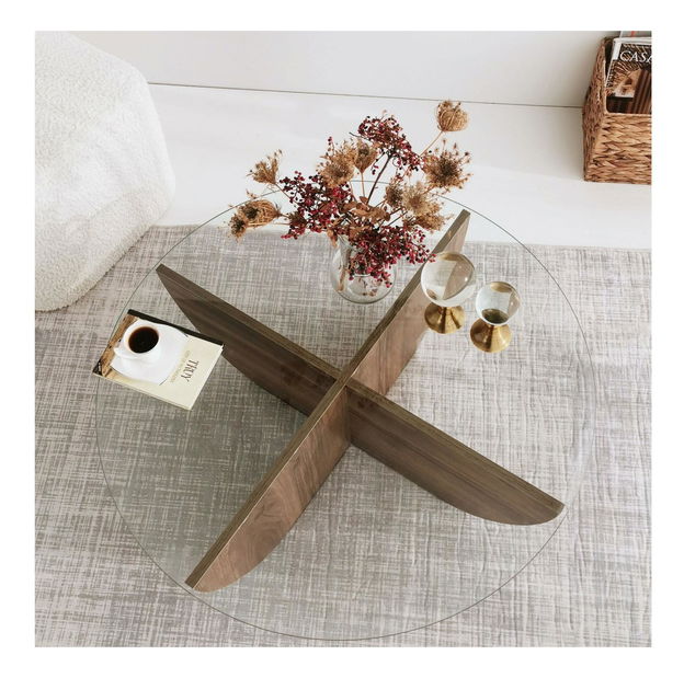 Masă de cafea Lost (Nuc)