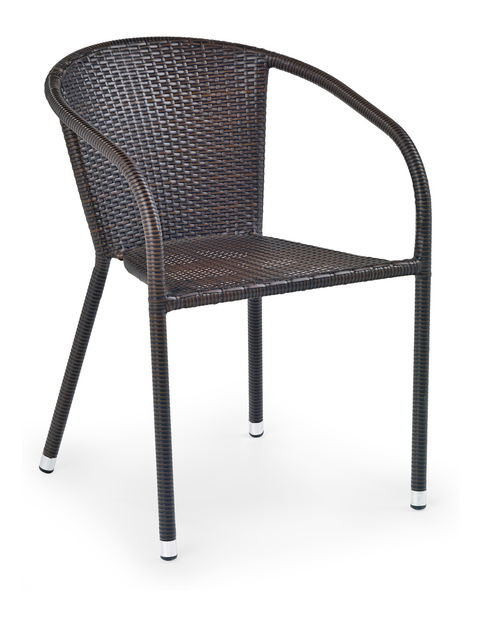 Záhradná stolička Miras (tmavohnedá) *bazár