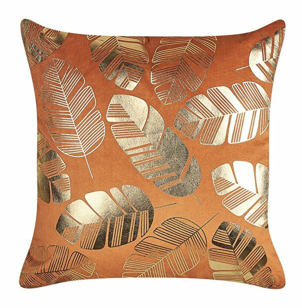 Set 2 ukrasna jastuka 45 x 45 cm Sunflo (narančasta)