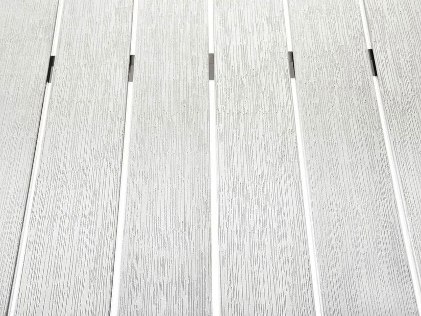 Záhradná jedálenská sada Vero (biela)