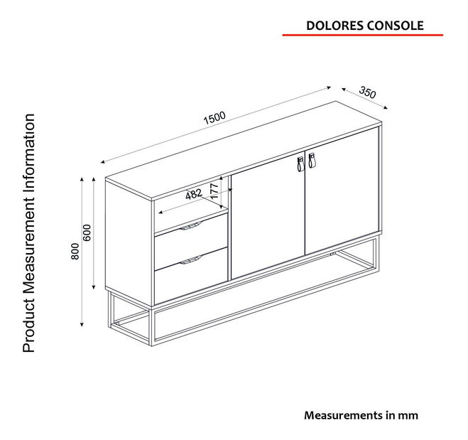 Konzolový stolík Vasuvo (dub zafírový + antracit) 