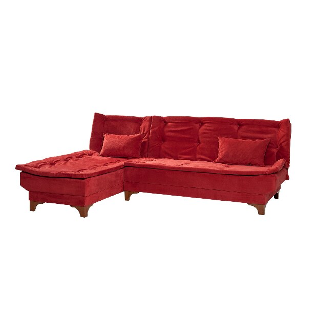 Kutna sofa na razvlačenje Keid C (crvena) (L)