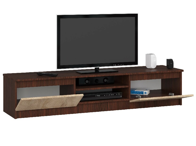 TV stolík Katalina (wenge + dub sonoma)