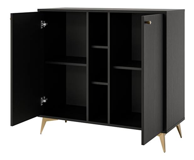Comodă Tokyna 822 (negru)