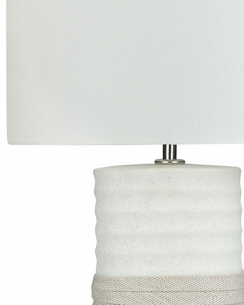 Stolná lampa Navasota (svetlobéžová)