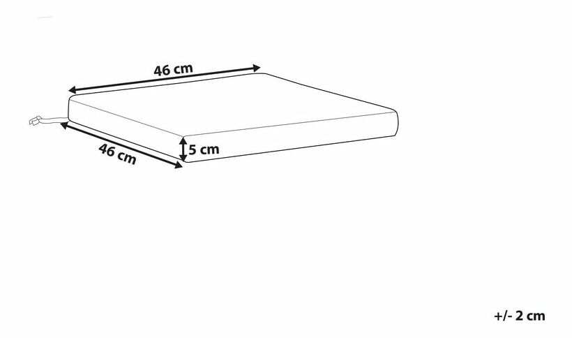 Jastuk za sjedenje SASAN (uzorak listovi)