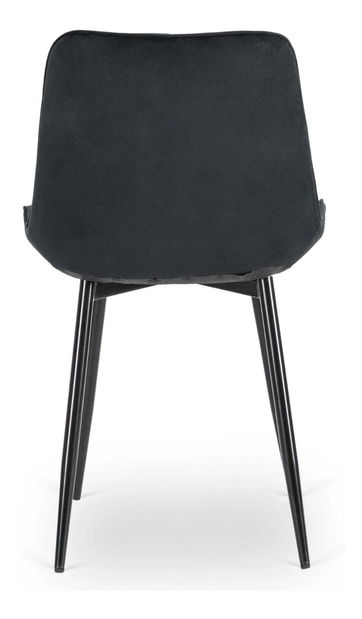 Scaun sufragerie Clavar (negru) 