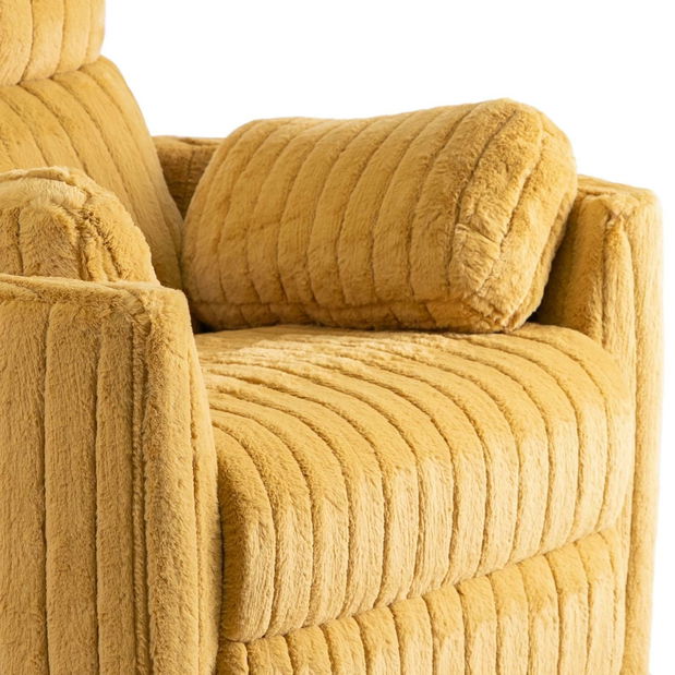 Fotoliu reglabil Reunirse (muștar) 