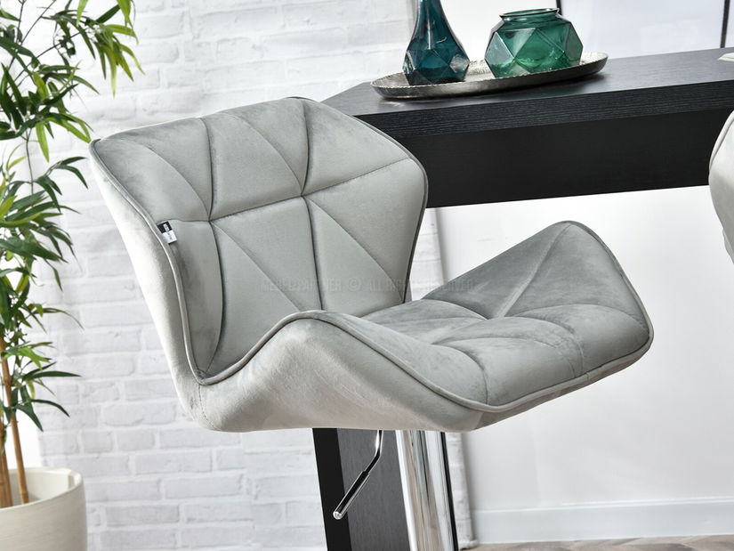 Stolica Huhu (siva + crna)