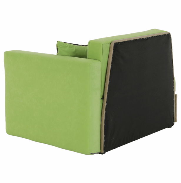 Kanapé gyerekeknek Kubos zöld + bézs (J)