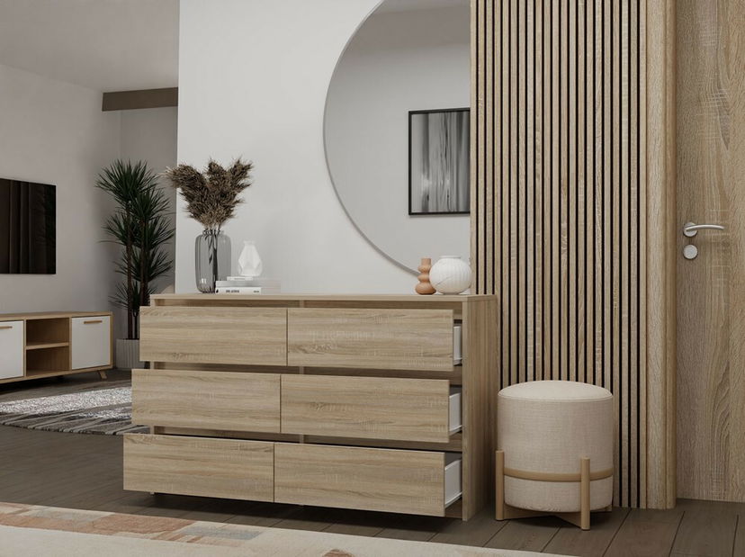 Komoda Kentero 3 (dub sonoma)