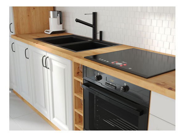 Bucătărie Vintageline I (alb)