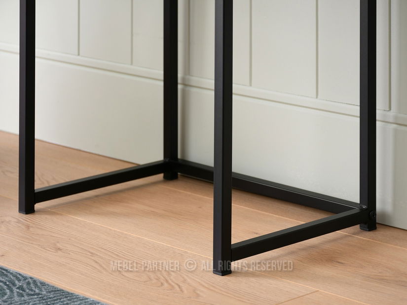 Konzolasztal Norma S (fekete fa + fekete)