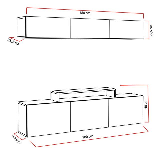 Set za dnevni boravak Livingo (bijela) 