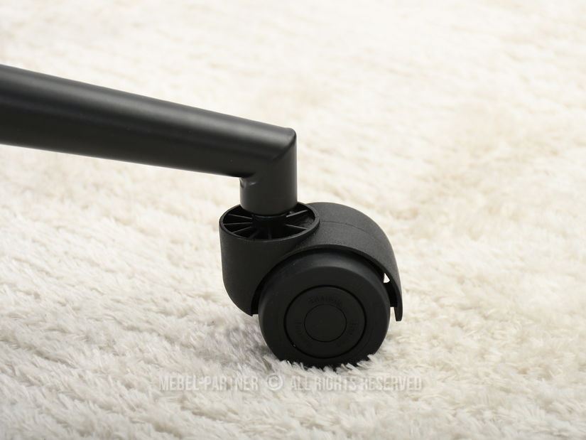 Stolica Lola (tamni orah + crna)