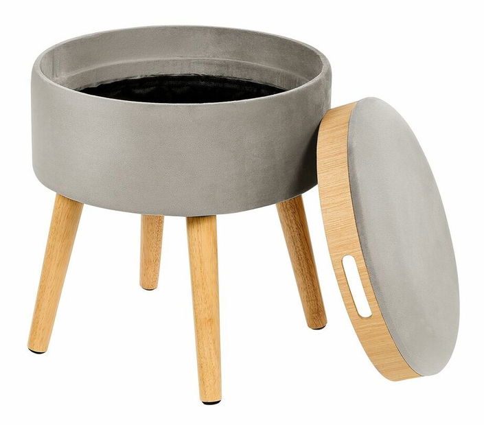 Taburete Neeza (gri)