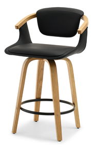 Barová stolička Marcuso (čierna)