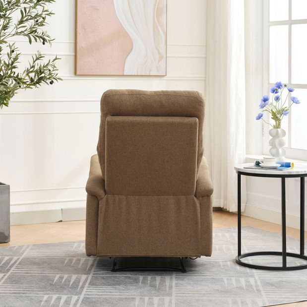 Fotoliu reglabil Temor (maro)