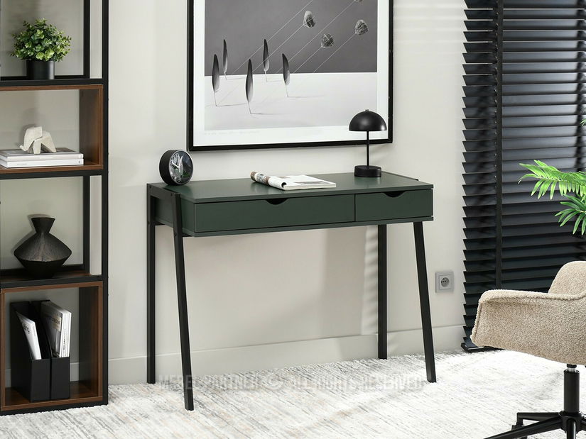 Masă PC Ludra (verde + negru)