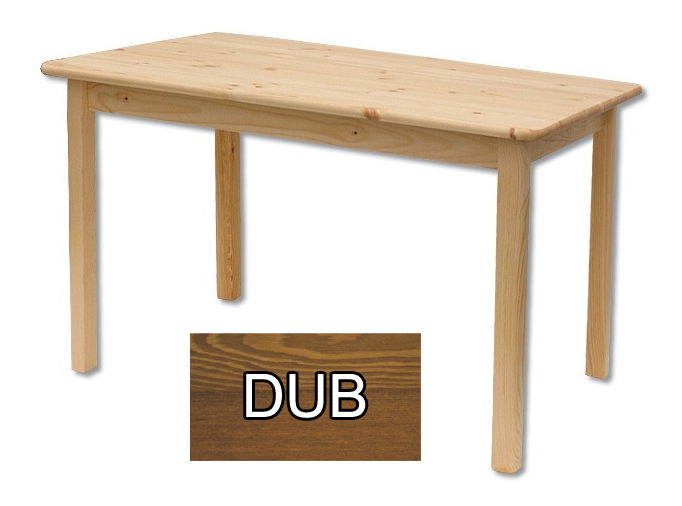 Jedálenský stôl ST 104 (120x60 cm) (pre 4 osoby) (dub) *výpredaj